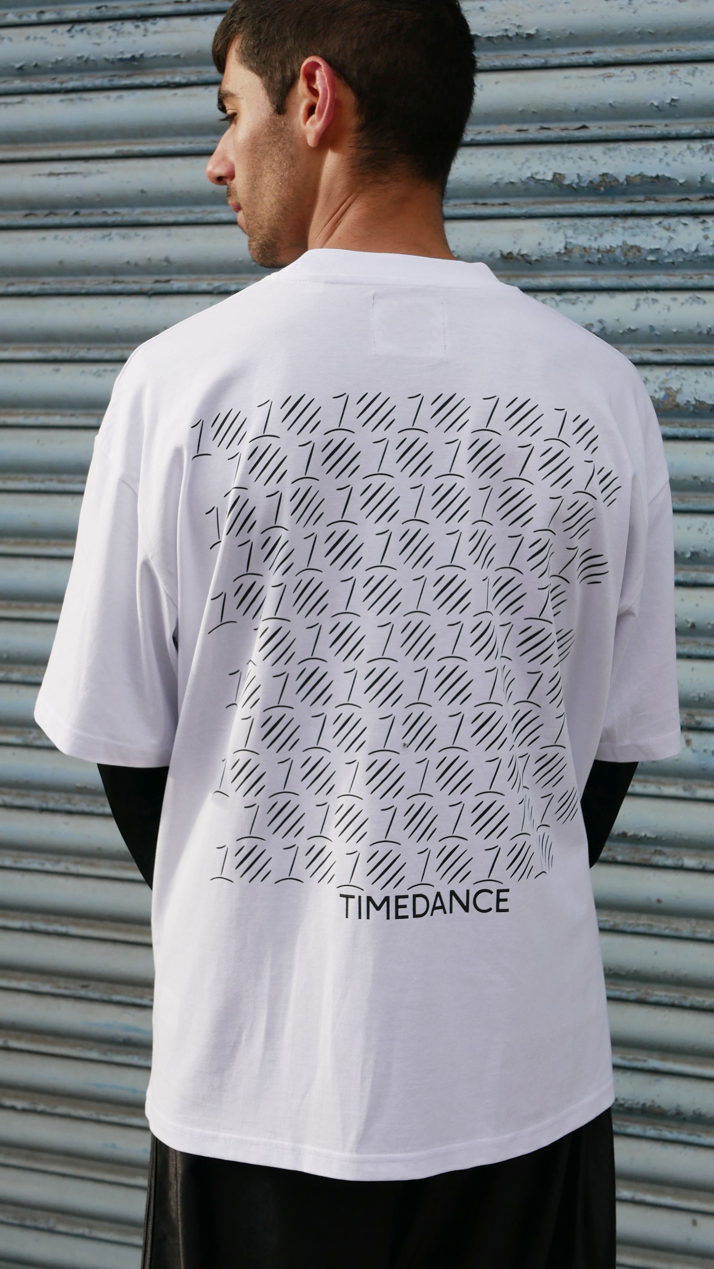 TD10 - White Logo Tee